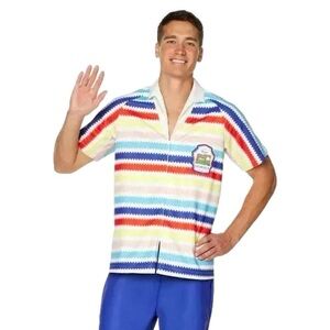 NWT Men’s Barbie The Movie Allan Shirt – Halloween‎ Costume – Large